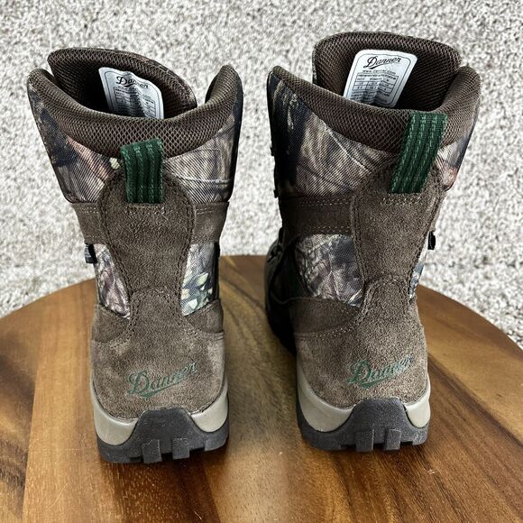 Danner Wayfinder 8” Women's Size 6.5 Mossy Oak Camo Insulated Hunting Boots - Picture 6 of 12